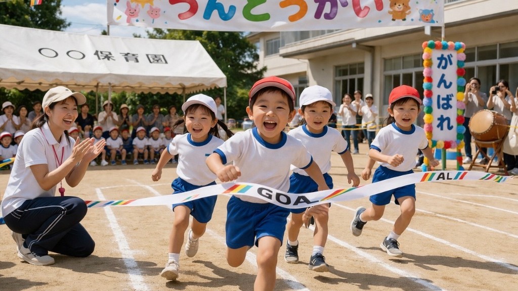 運動会の様子